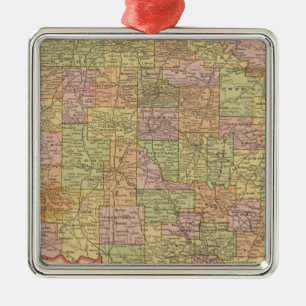 Oklahoma Metal Ornament