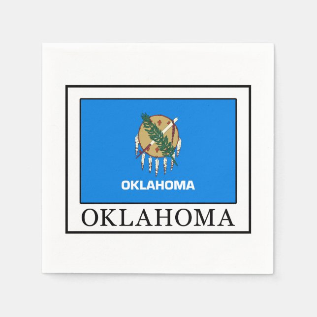 Oklahoma Napkin (Front)