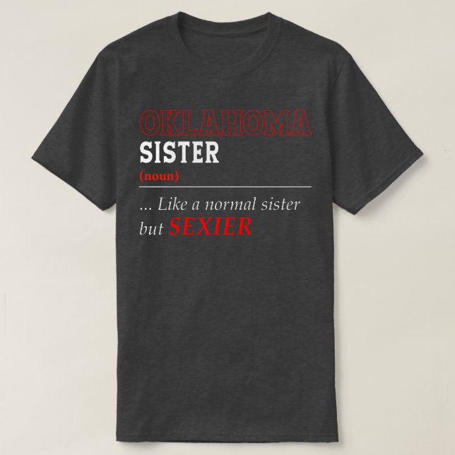 Oklahoma Normal Sister T-Shirt (Design Front)