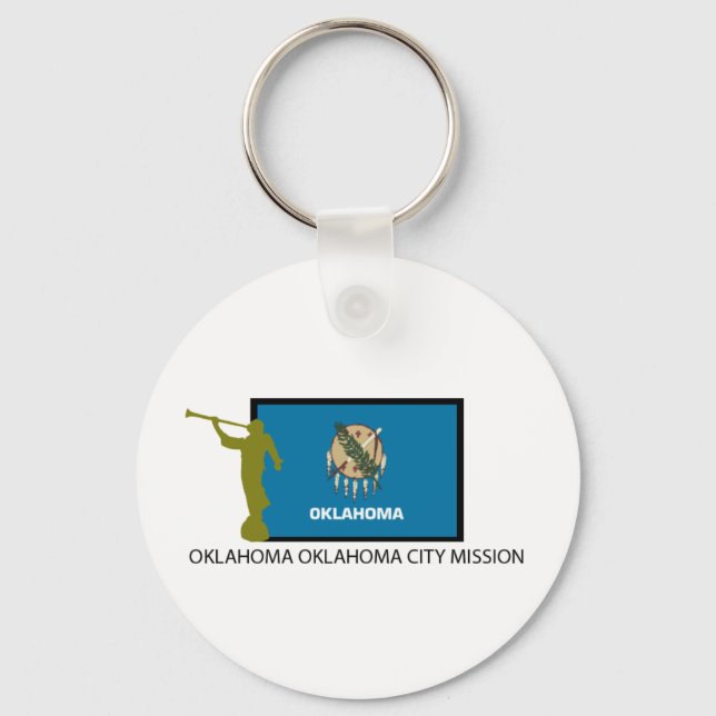 OKLAHOMA OKLAHOMA CITY MISSION LDS CTR KEY RING (Front)