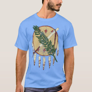 Oklahoma Osage shield distressed  T-Shirt