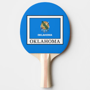 Oklahoma Ping Pong Paddle