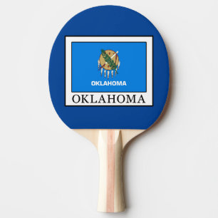 Oklahoma Ping Pong Paddle