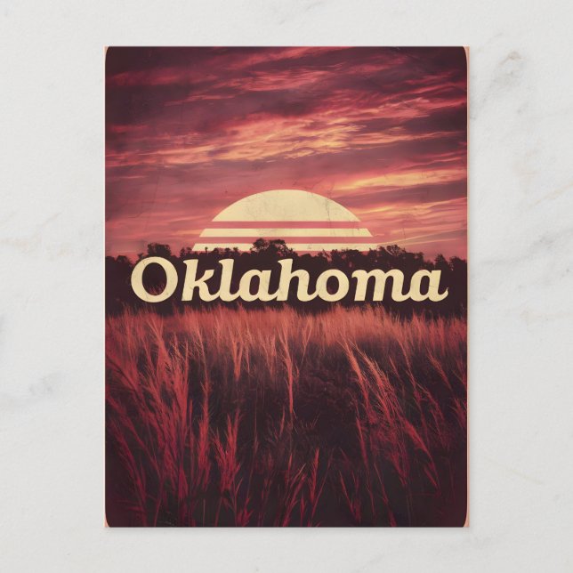Oklahoma  postcard (Front)