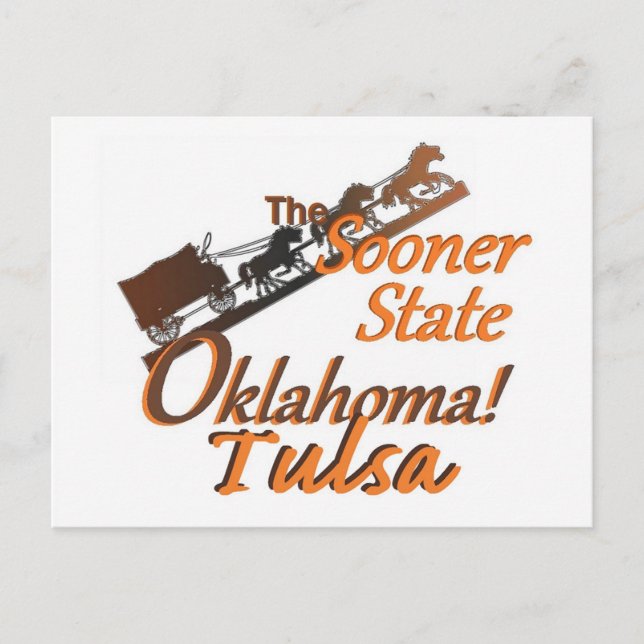 OKLAHOMA Postcard (Front)