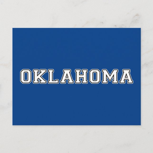 Oklahoma Postcard (Front)