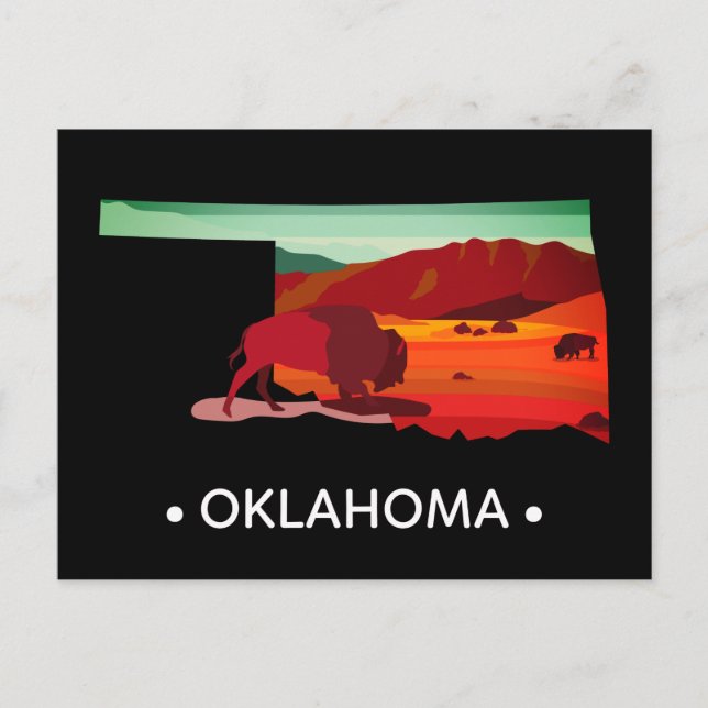 Oklahoma Postcard (Front)