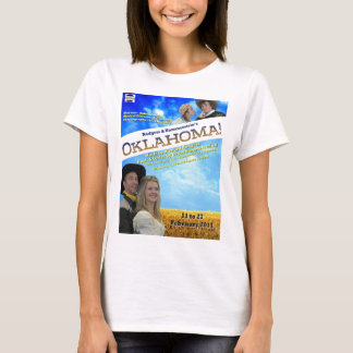 Oklahoma Poster Ladies Shirt