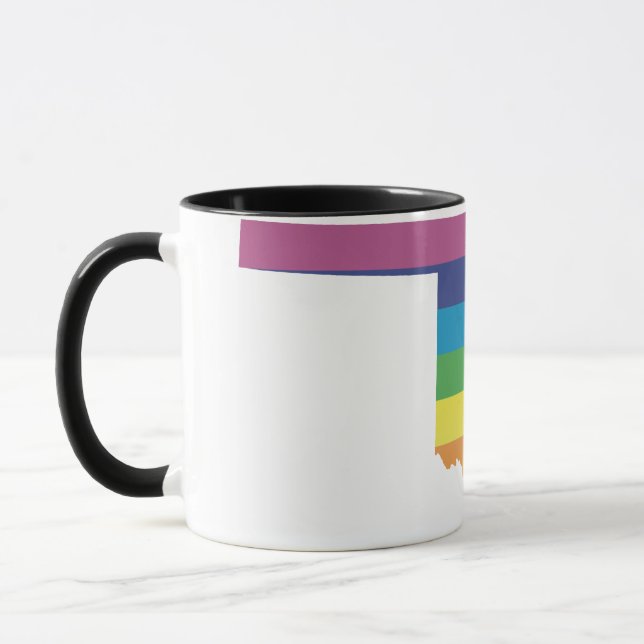 oklahoma pride. mug (Left)