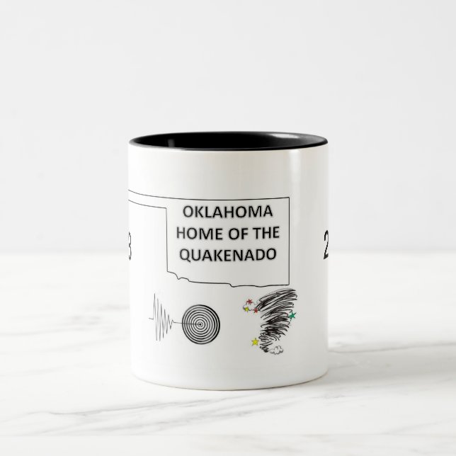 Oklahoma Quakenado Mug (Center)