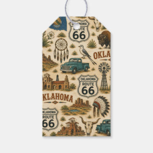 Oklahoma Route 66 Gift Roundup Tags