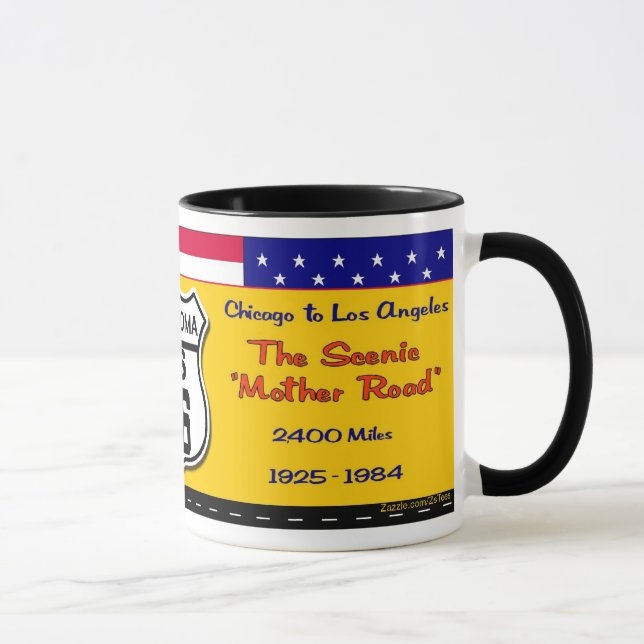 Oklahoma - Route 66 Mug (Right)