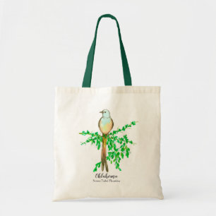 Oklahoma Scissor Tailed Flycatcher Mistletoe Tote Bag