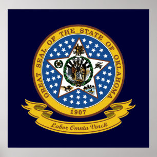 Oklahoma Seal Poster