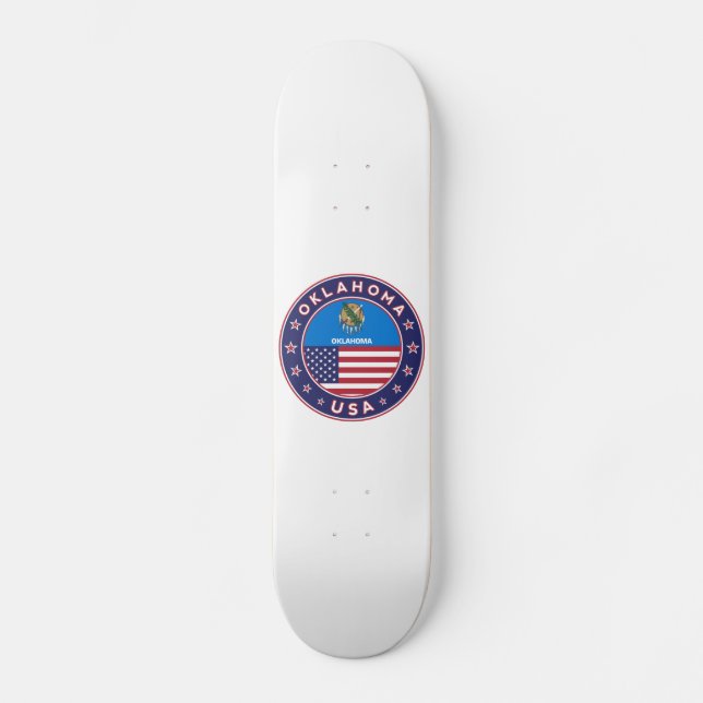 Oklahoma Skateboard (Front)