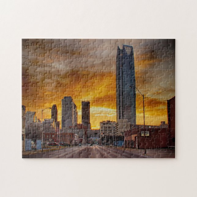 Oklahoma Skyline. Jigsaw Puzzle (Horizontal)