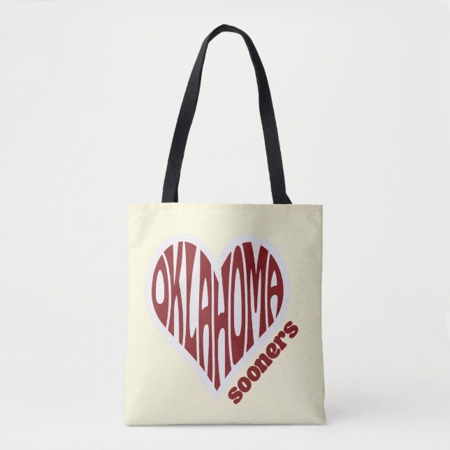 Oklahoma Sooners Tote  Bag (Front)