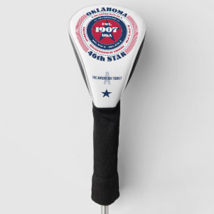 Oklahoma State Circle Custom Golf Head Cover
