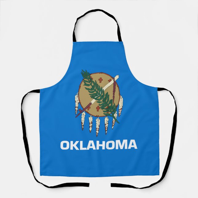 Oklahoma State Flag Apron (Front)