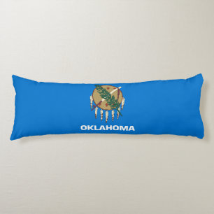 Oklahoma State Flag Body Cushion
