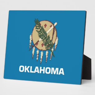 Oklahoma State Flag Plaque