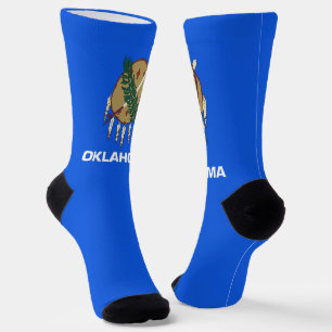 Oklahoma State flag Socks