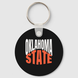 Oklahoma State Key Ring