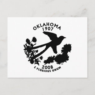 Oklahoma State Quarter Postcard
