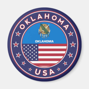 Oklahoma sticker, phone case magnet