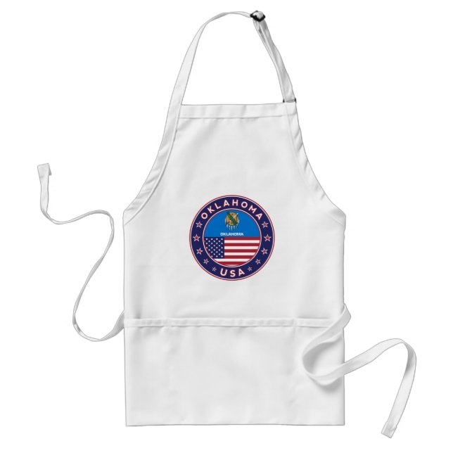 Oklahoma sticker, phone case standard apron (Front)