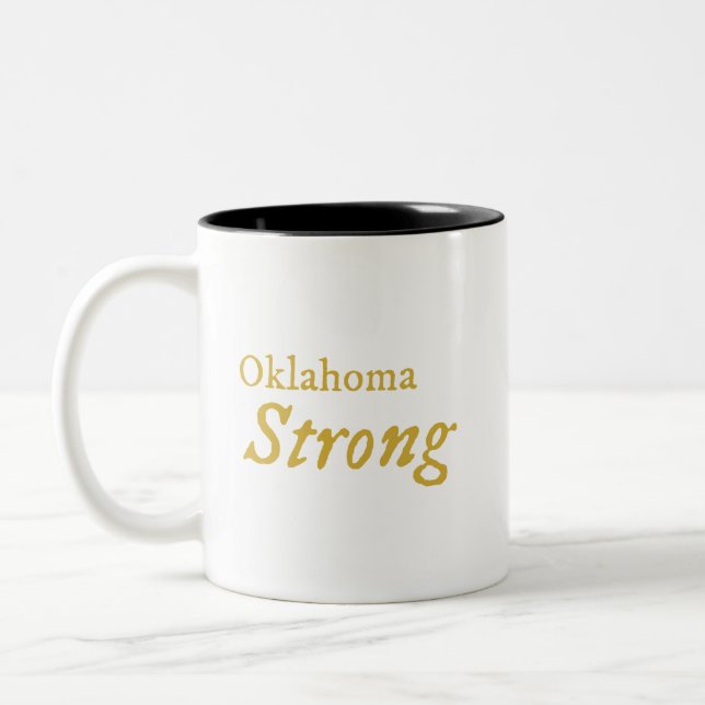 Oklahoma Strong  Coffee Mug (Left)