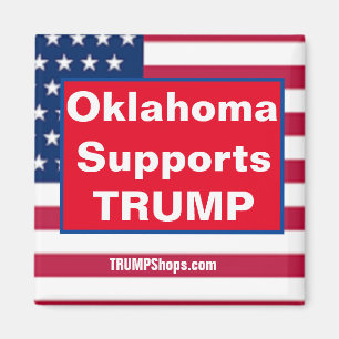 Oklahoma Supports TRUMP magnet