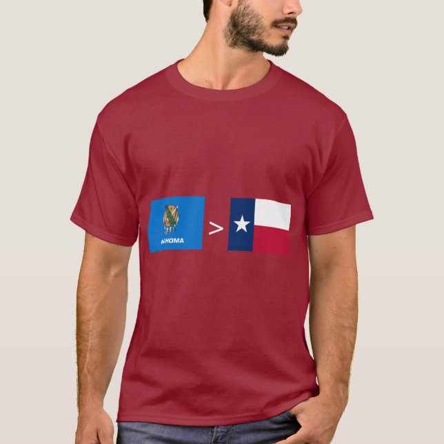 OKLAHOMA > TEXAS T-Shirt (Front)