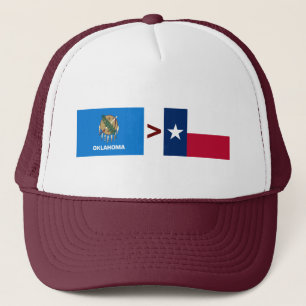 OKLAHOMA > TEXAS TRUCKER HAT