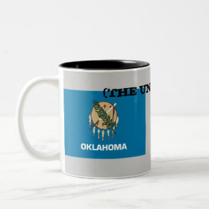 OKLAHOMA(THE UNDEFEATED) Two-Tone COFFEE MUG