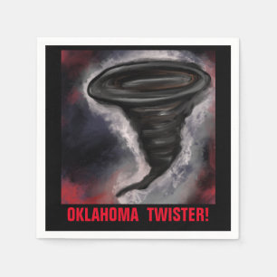 OKLAHOMA TWISTER NAPKIN