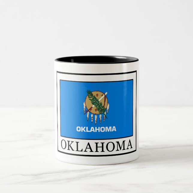Oklahoma Two-Tone Coffee Mug (Center)