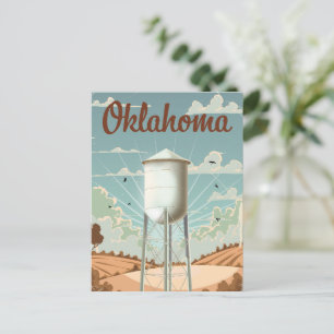 Oklahoma Water Tower Postcard