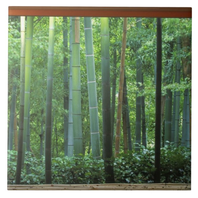 Okochi Sanso, Arashiyama, Kyoto, Japan 3 Ceramic Tile (Front)