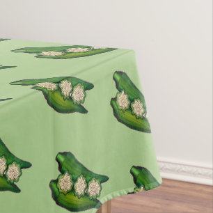 Okra Pods Veggie Vegetable Gumbo Southern Food Tablecloth