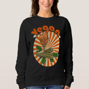 Okra Vegetable Marshmallow Vegan Vegetarian Vegeta Sweatshirt
