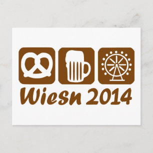 Oktoberfest 2014 postcard