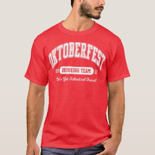 Oktoberfest 2023 Drinking Team Lets Get Schnitzel T-Shirt