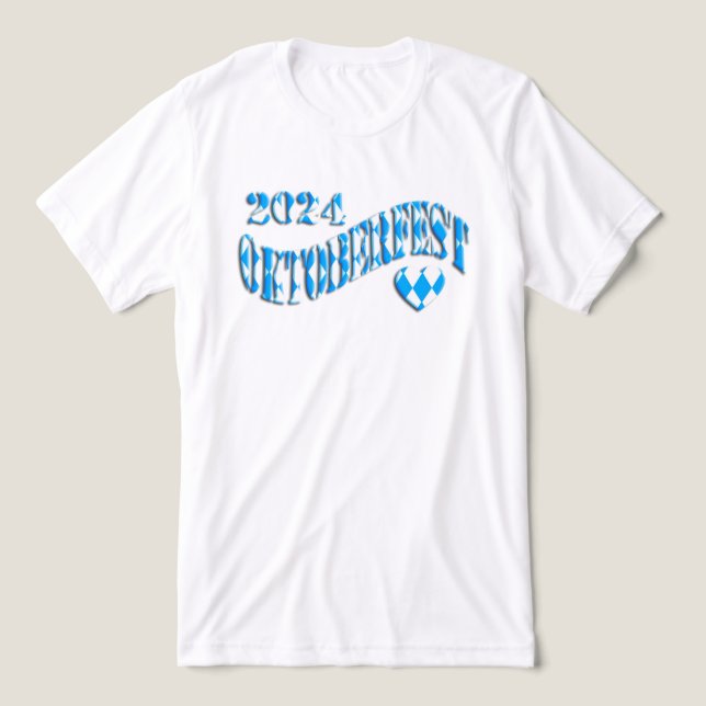 Oktoberfest 2024 Tri-Blend shirt (Design Front)