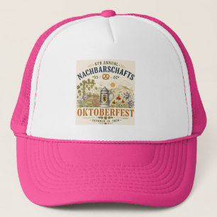 Oktoberfest 2026 Trucker Hat Floral