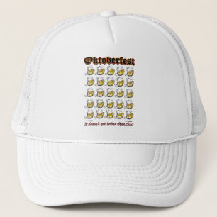 Oktoberfest 25 Beer mugs Trucker Hat