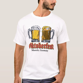 Oktoberfest 2 Beer Steins T-Shirt