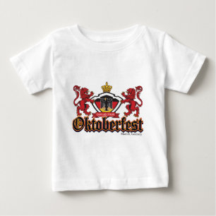Oktoberfest 2 Lions Baby T-Shirt