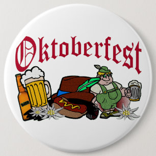 OKTOBERFEST 6 CM ROUND BADGE