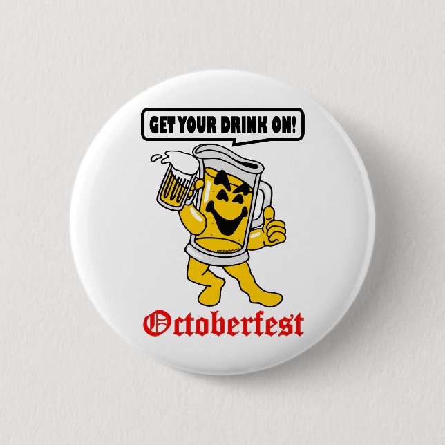 OKTOBERFEST 6 CM ROUND BADGE (Front)